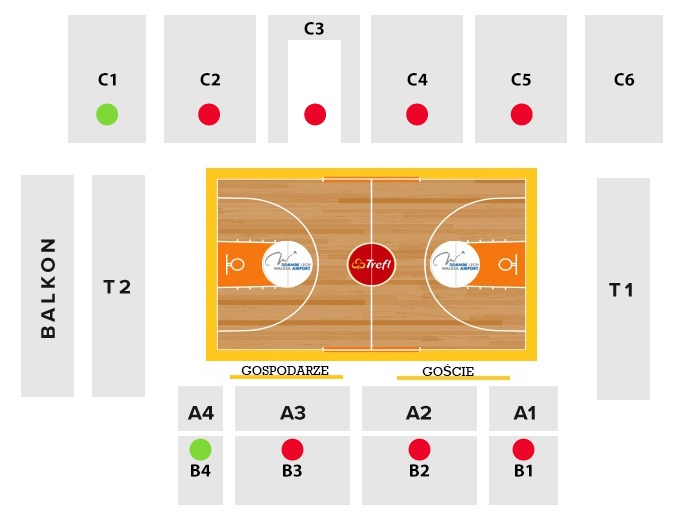 Energa Trefl Sopot vs Dziki Warszawa (mecz 2)